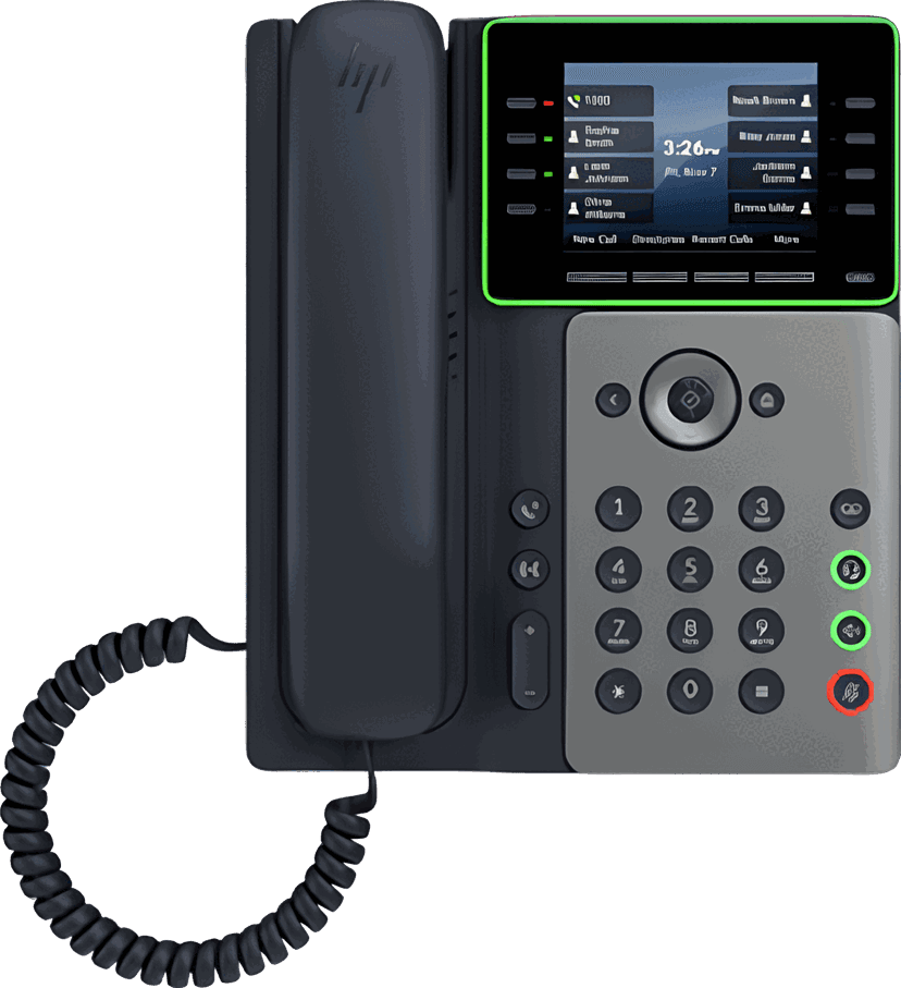 Poly Edge E450 desk phone